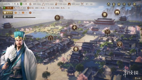 《三国志8重置版》进流浪军方法