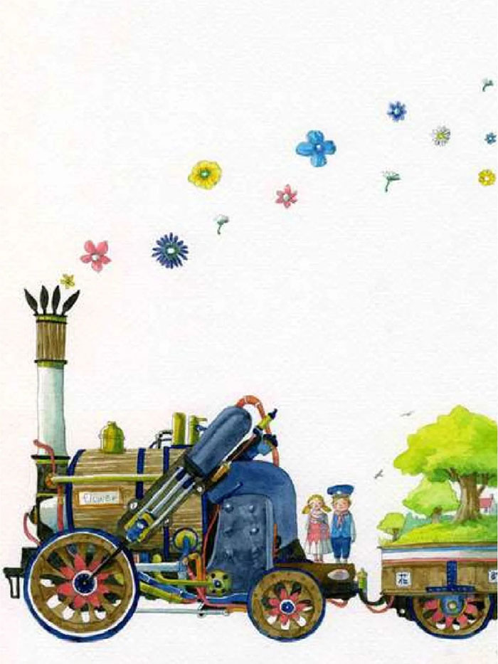 插画家ジユナイダ作品欣赏