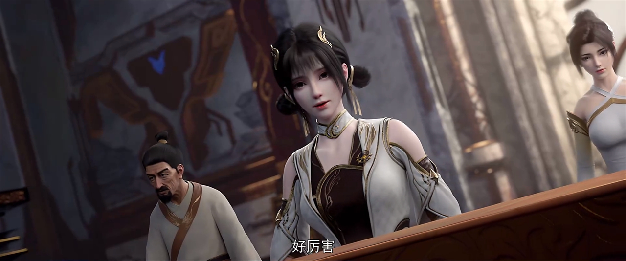 斗破苍穹：云韵变装回归，白色连体衣服太诱人，但却被网友骂惨了