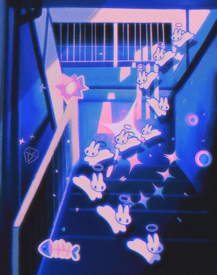 插画师happi作品欣赏