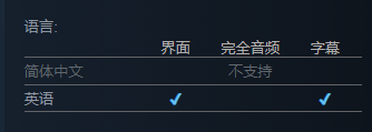 《特异区online》支持语言介绍