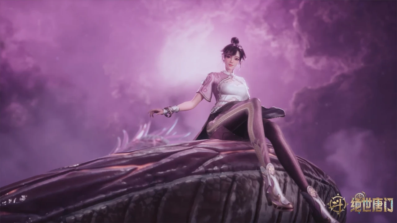 “少妇版”小舞登场，黑丝美腿太诱人，穿着超短旗袍真不怕走光了