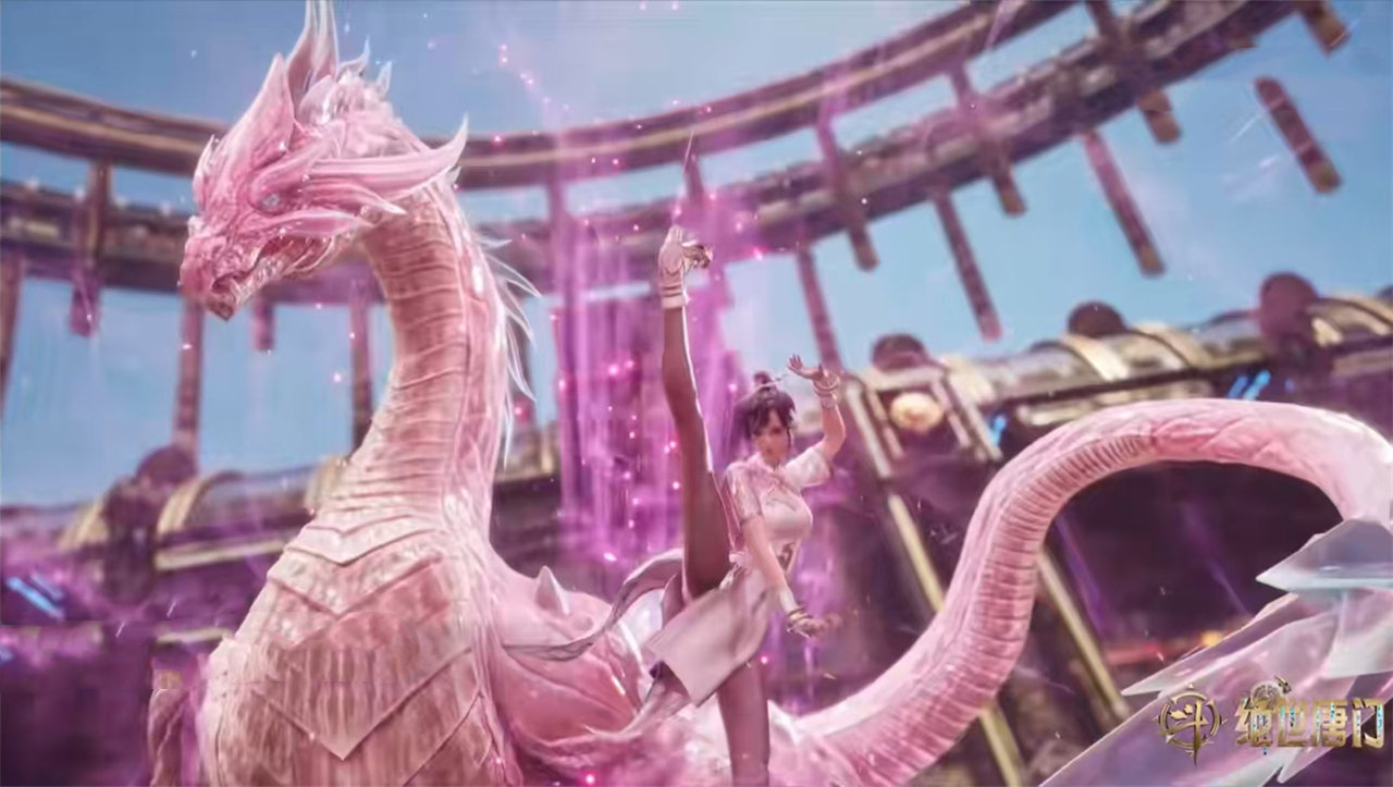 “少妇版”小舞登场，黑丝美腿太诱人，穿着超短旗袍真不怕走光了