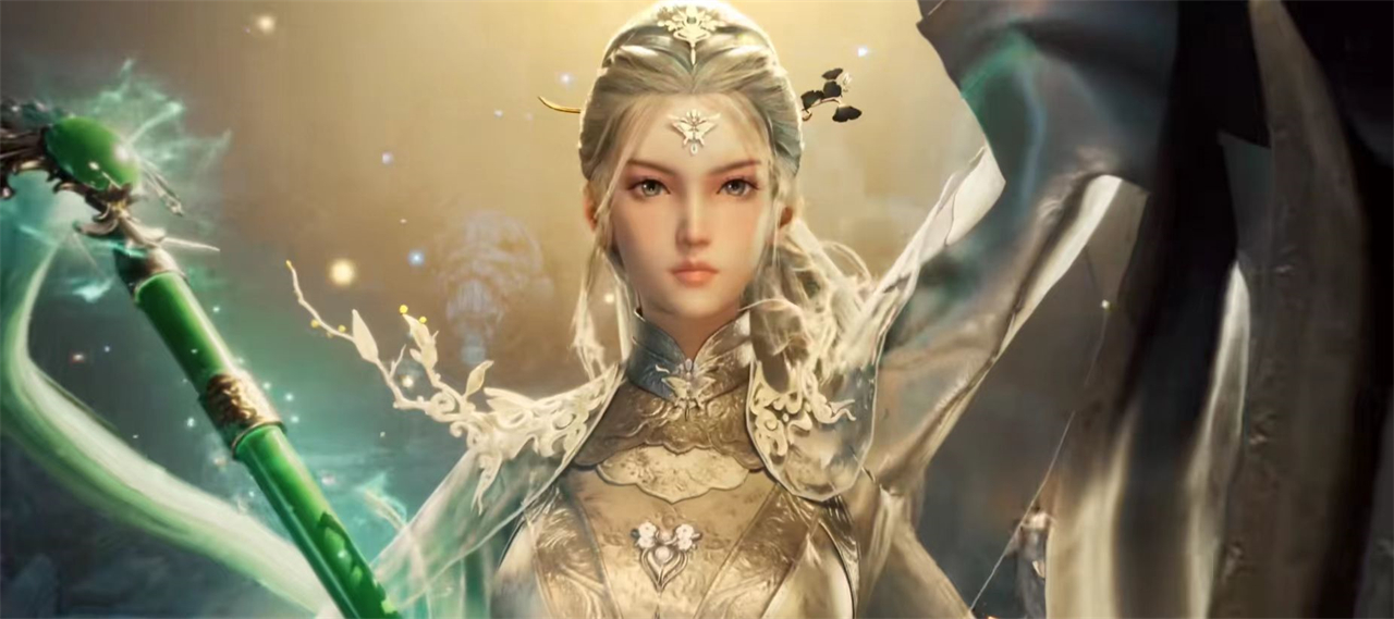 牧神记：神女大美女正式登场，白发玉手配大长腿，可惜有一个遗憾