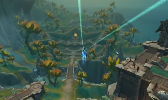 《魔兽世界》破晨号飞行路线介绍