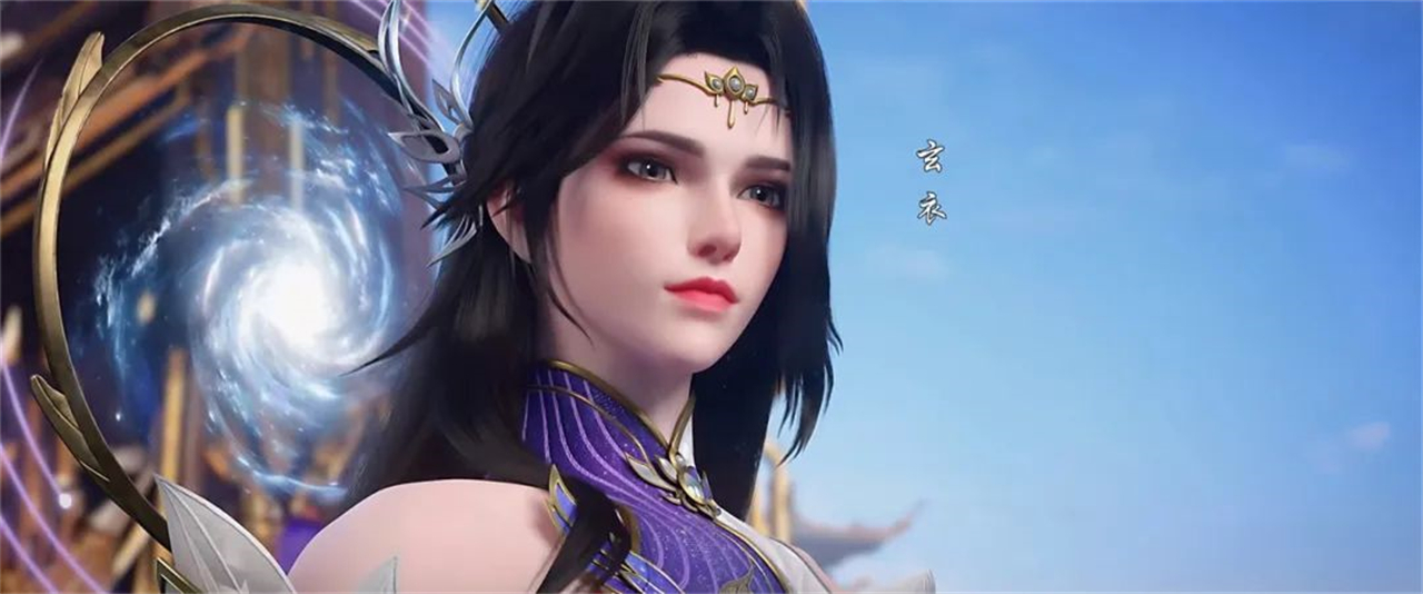 玄衣大美女设计稿太开放了，裙子直接露到腰，动漫还是太保守了