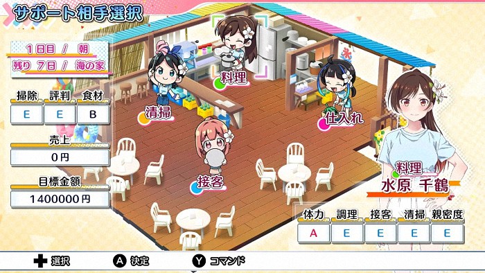 《彼女、お借りします ～水平線と水着の彼女～》游戏版登陆Switch