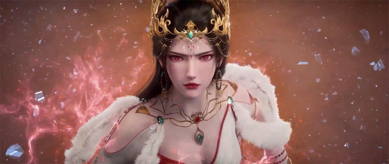 红蝶大美女出现大尺度画面，衣服布料真少，俯视的角度太诱人了