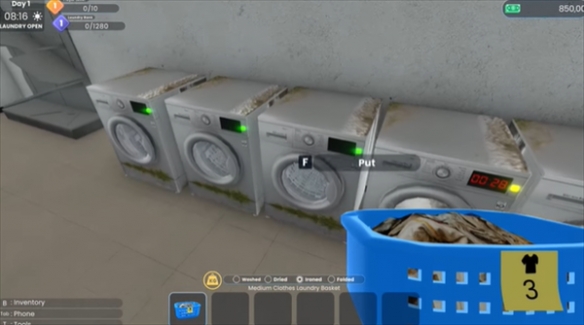 《Laundry Store Simulator》发售时间说明