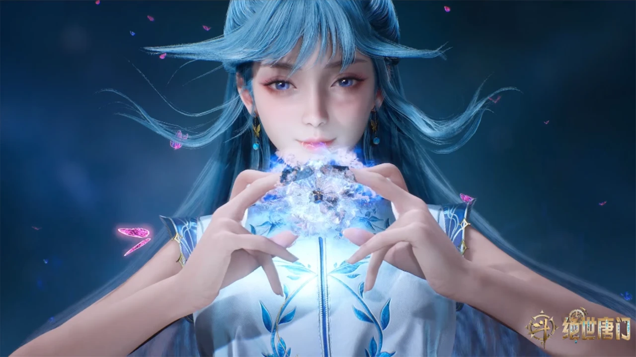 王冬儿第四魂技曝光，女装抡大锤好美，唐三回归，还间接杀死一人