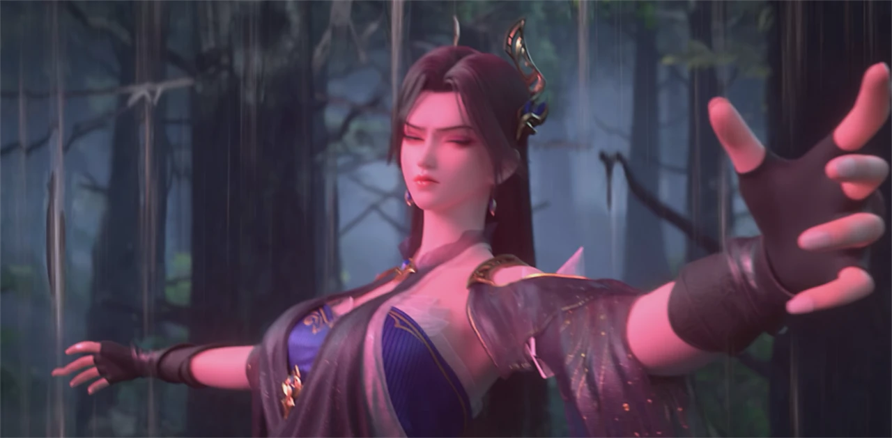 曹颖大美女差点走光，黑丝打底裤消失不见，开叉裙大长腿太诱人了