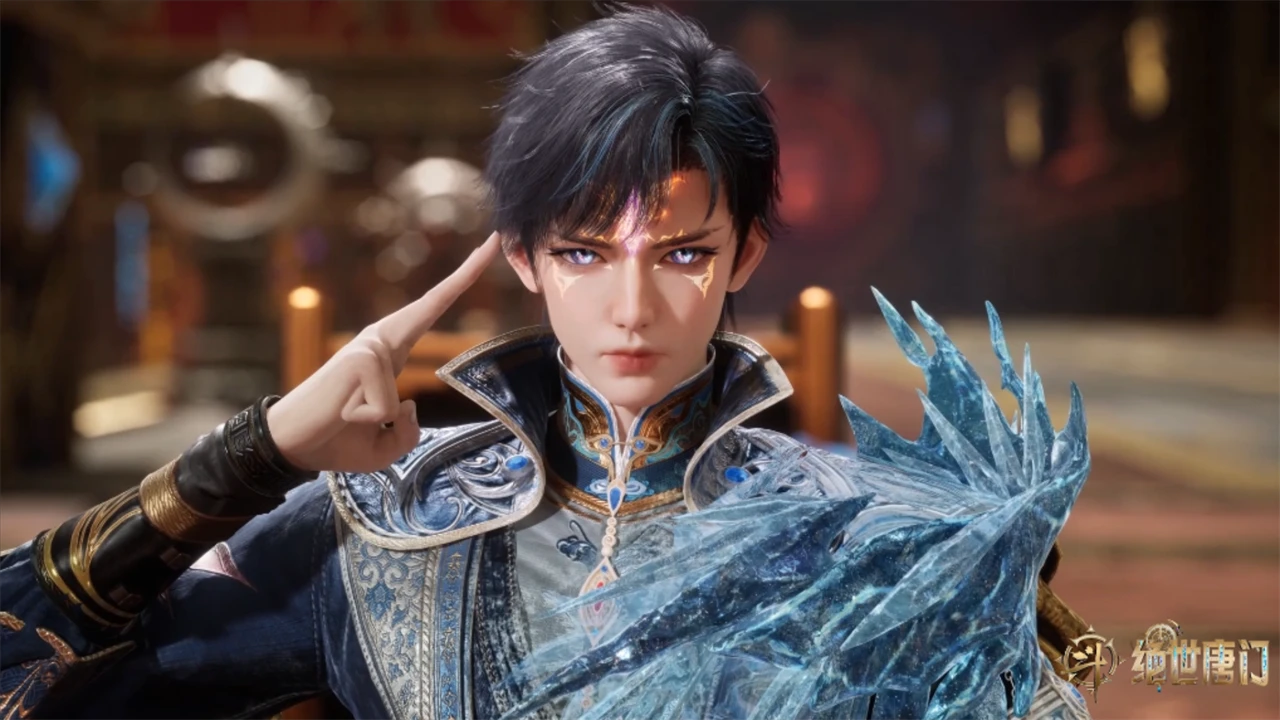 斗罗大陆：该隐大美女亮相，紫色丝袜配白腿绝美，斜躺姿势太顶了