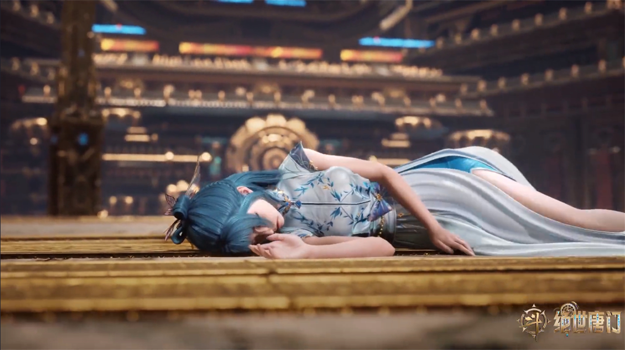 斗罗大陆：该隐大美女亮相，紫色丝袜配白腿绝美，斜躺姿势太顶了