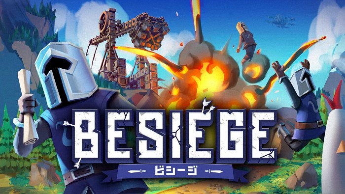 《Besiege - ビシージ -》创意攻城模拟游戏现已发售