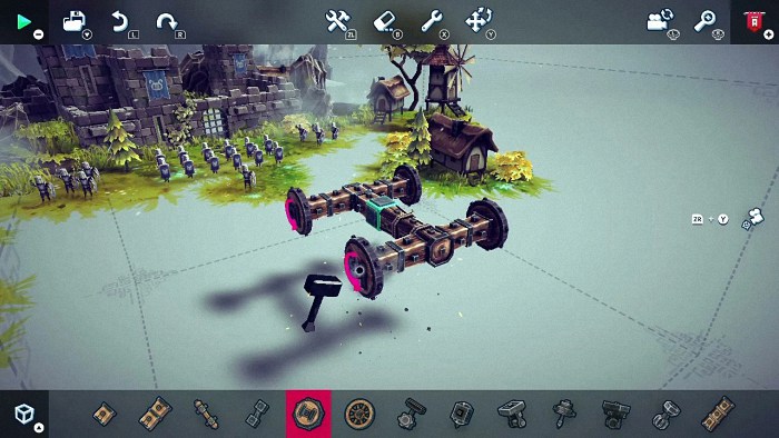 《Besiege - ビシージ -》创意攻城模拟游戏现已发售
