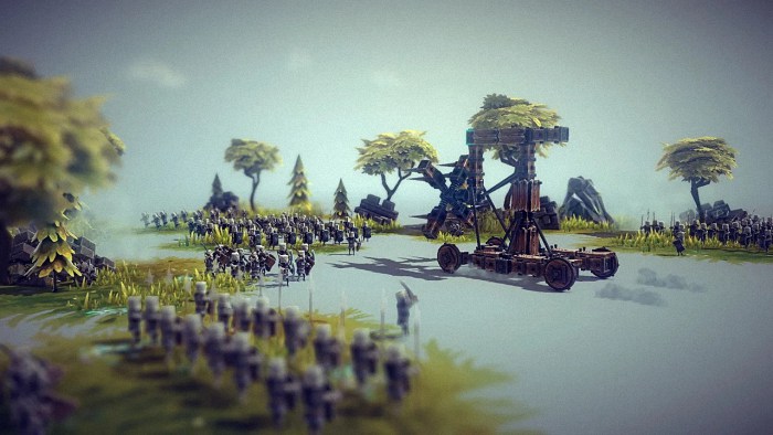 《Besiege - ビシージ -》创意攻城模拟游戏现已发售