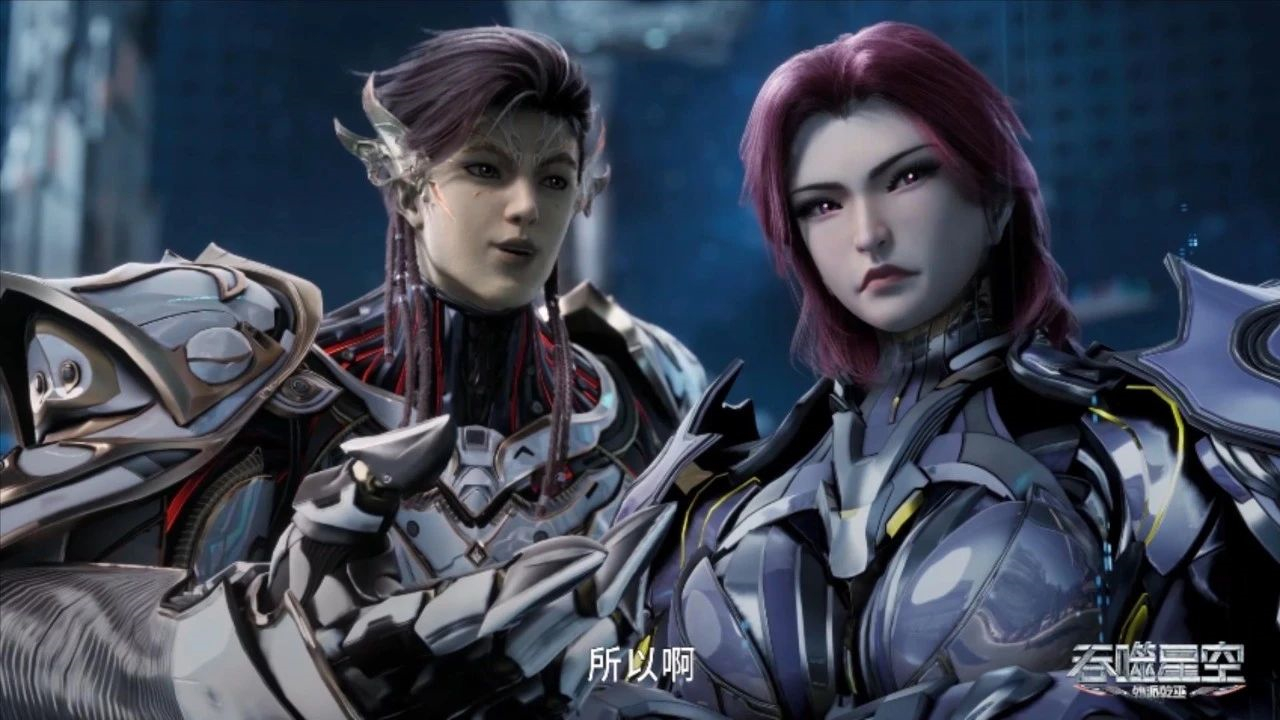 吞噬星空：又一大美女登场，大长腿配机甲好诱人，还是一个御姐