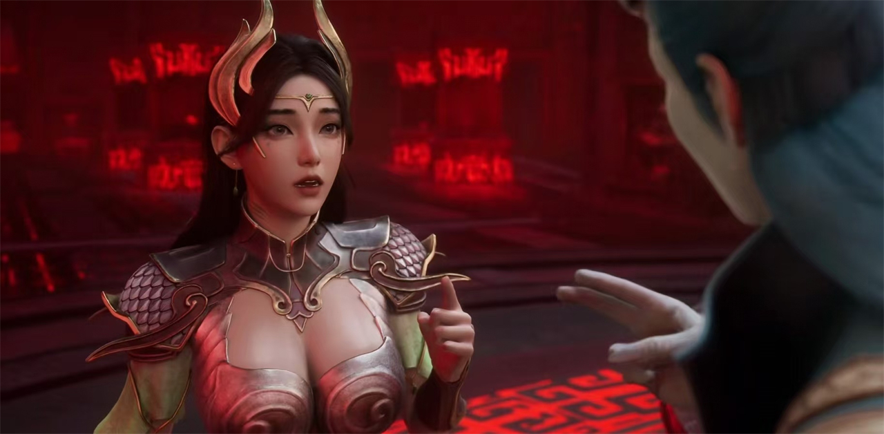 遮天：大美女金燕回归，大长腿超级性感，一个动作太诱人了