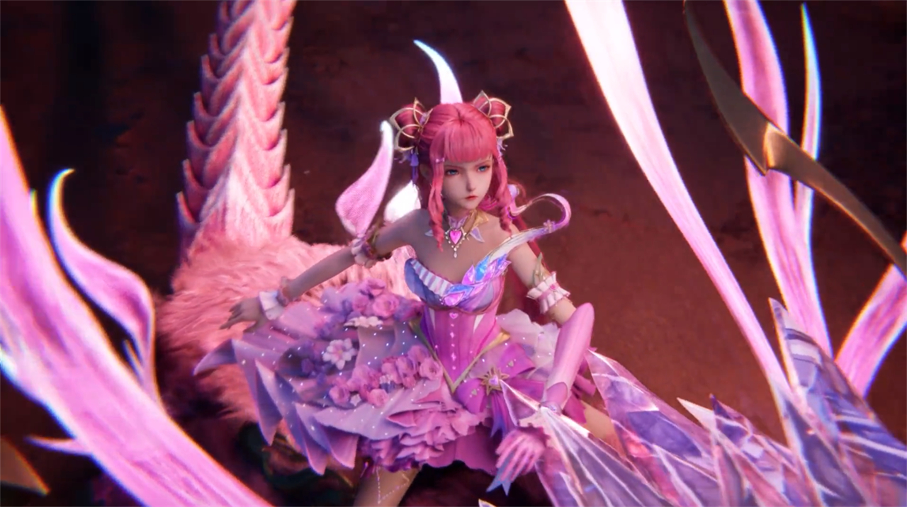 神印王座：兽神大美女模型曝光，上半身走光问题严重，身材太好了