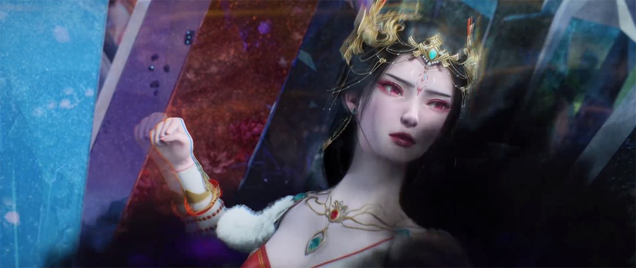 红蝶大美女模型细节曝光，腰部真空穿搭，一个魔鬼设计非常大胆