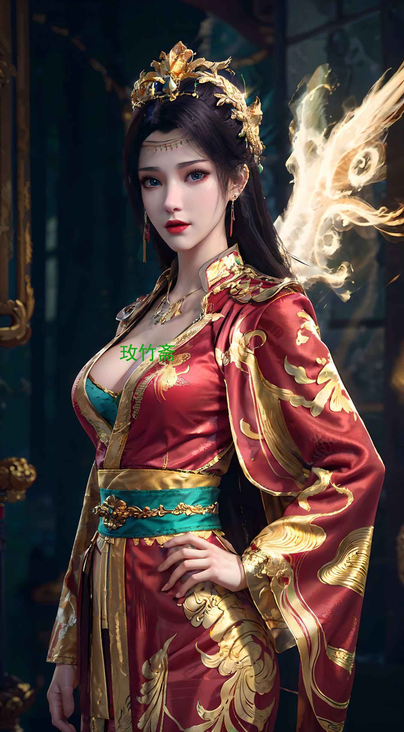 斗破苍穹云韵性感婚服壁纸