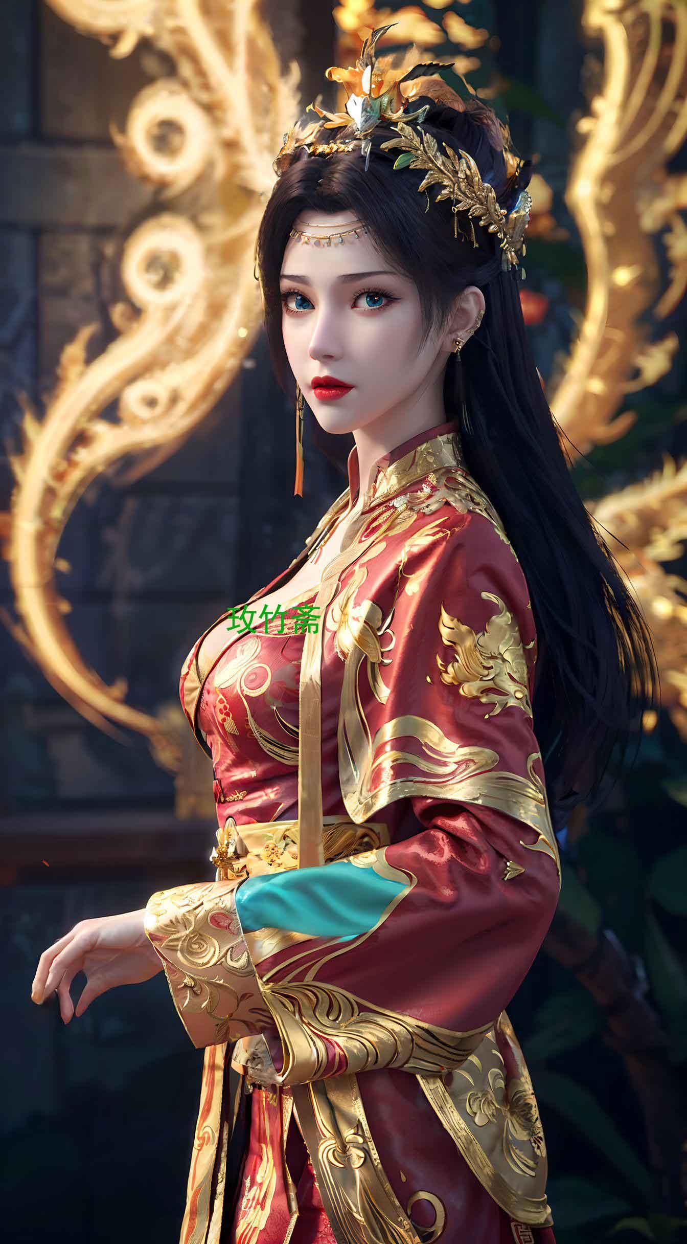 斗破苍穹云韵性感婚服壁纸
