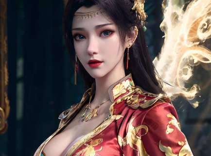 斗破苍穹云韵性感婚服壁纸