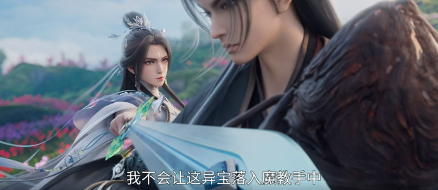 诛仙动漫小白小环两大美女曝光，这也太美了吧