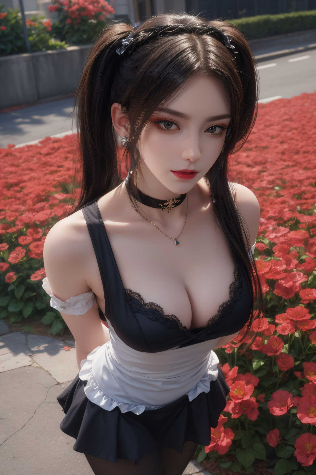 《斗破苍穹》美杜莎性感女仆美腿美胸壁纸