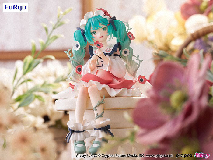 furyu × しらほ插画初音未来花仙子 -银莲花- 压泡面景品