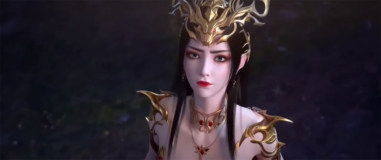 美杜莎女王生娃画面曝光，一个动作好诱人，身材也变成了少妇身材