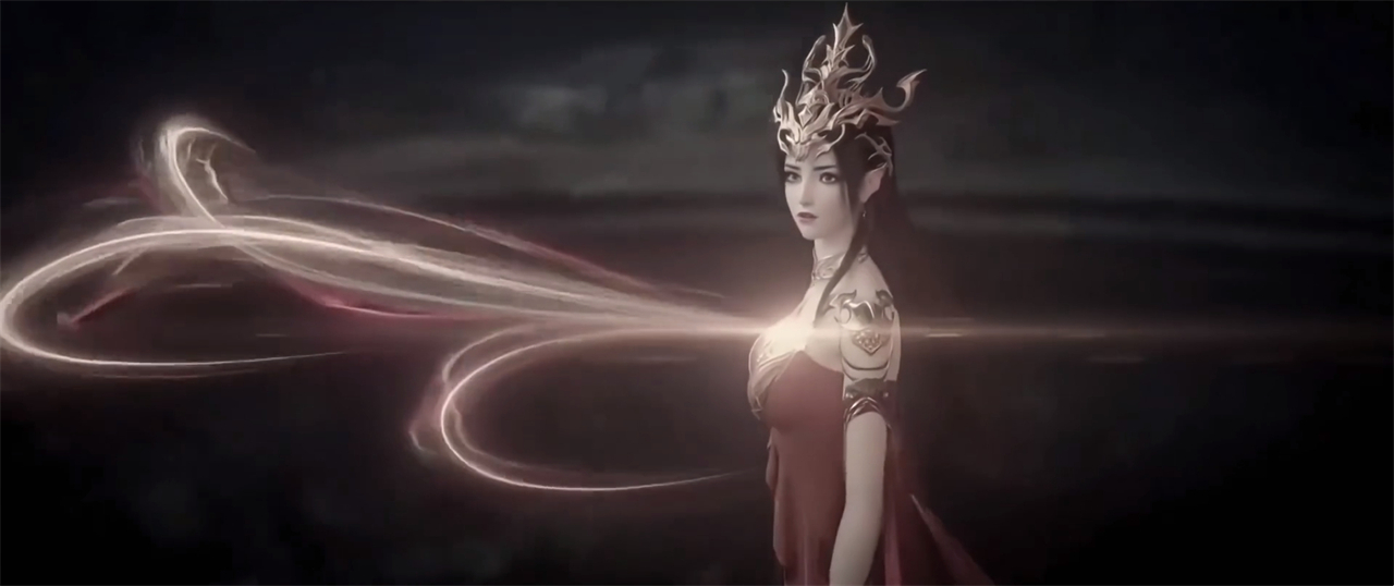 美杜莎女王生娃画面曝光，一个动作好诱人，身材也变成了少妇身材