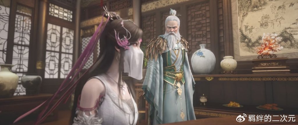 仙逆新美女惊艳登场，粉白长裙美翻，正脸被封印，与王林抢朱雀位