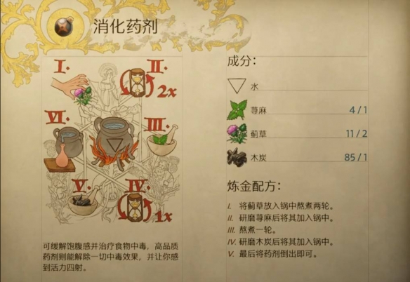 《天国拯救2》食物中毒恢复方法介绍