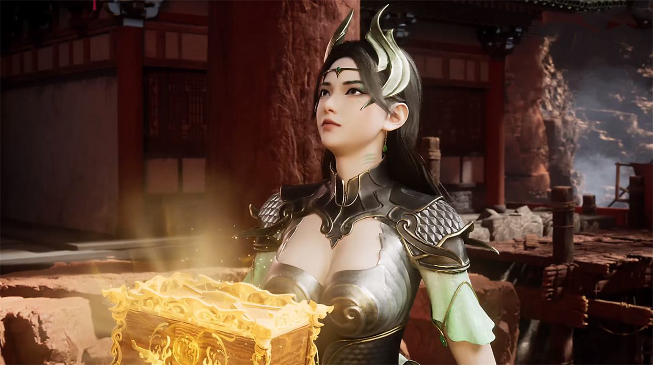 金燕大美女一个姿势好大胆，真空上衣太诱人了，难怪导演给她加戏