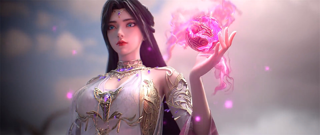 魔女真身建模好诱人，开叉裙角度太刁钻，衣服的一个设计太大胆了