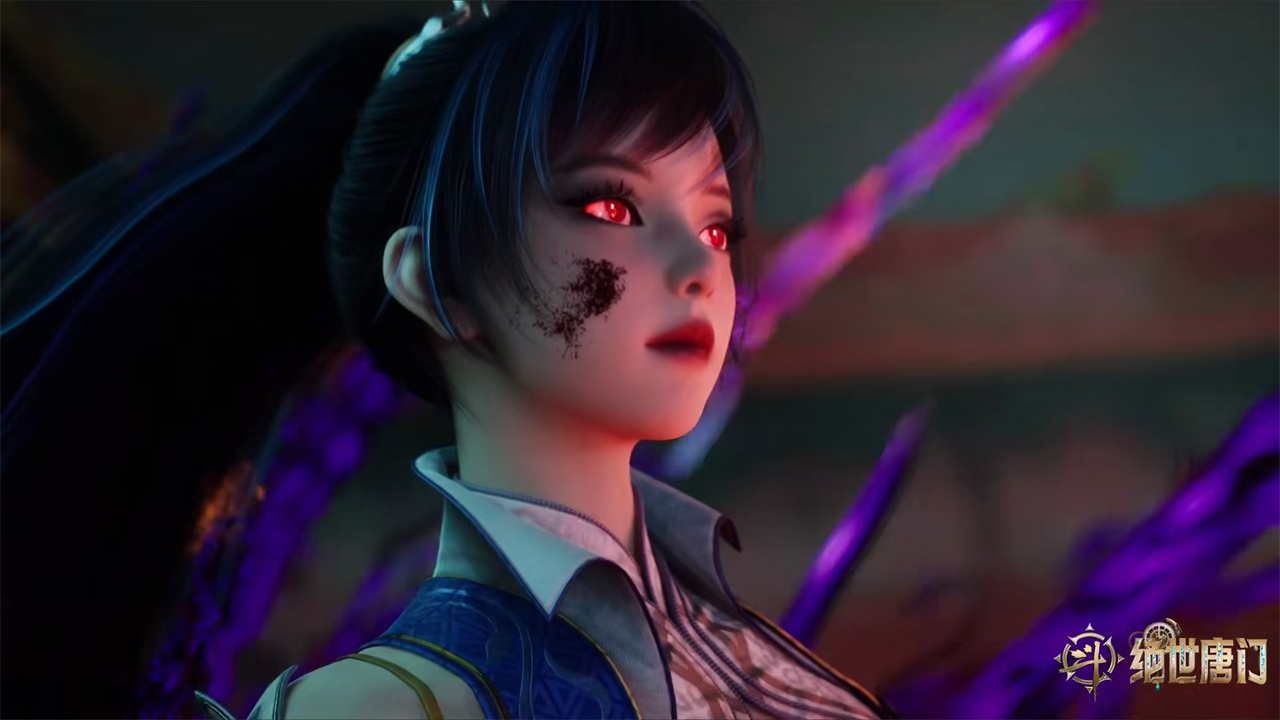 斗罗大陆：唐雅强势复仇，一个动作太邪魅，美少女直接变成魔女
