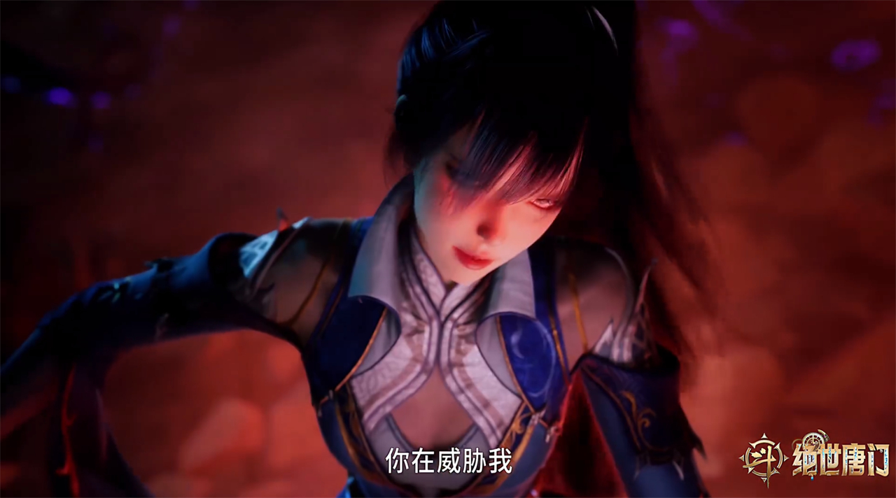 唐雅黑化后一个动作好诱人，衣服差点爆开，一个魔鬼角度太大胆了
