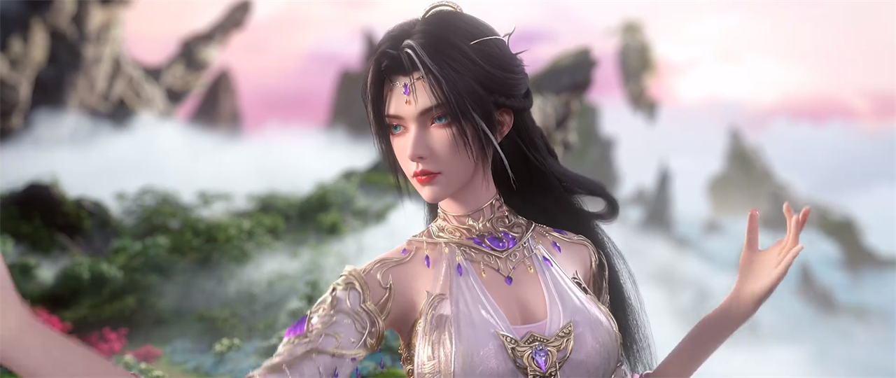 完美世界：魔女大秀长腿，斜坐姿势太魅惑，还特意试探石昊一件事