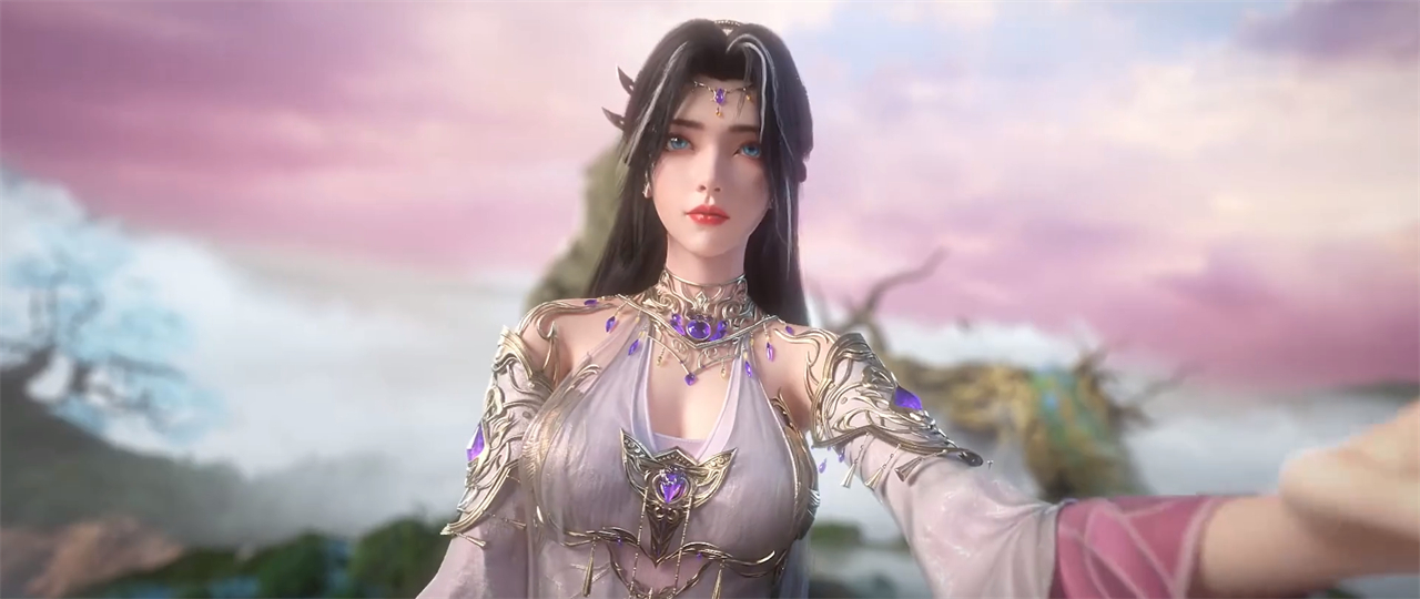魔女身材变得更加惹火，一个姿势好诱人，衣服后面还有一个小秘密