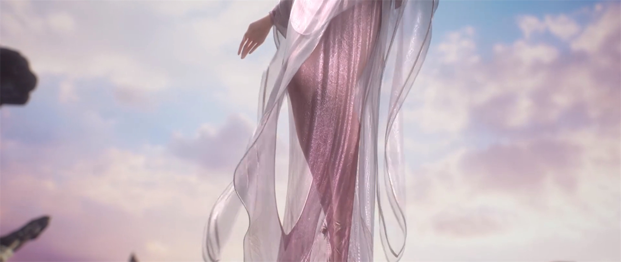 魔女身材变得更加惹火，一个姿势好诱人，衣服后面还有一个小秘密