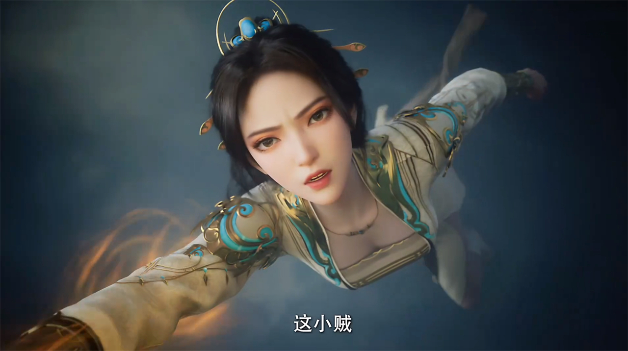 摇光圣女身材二度发育，线条感太明显，一个特殊角度差点出事了