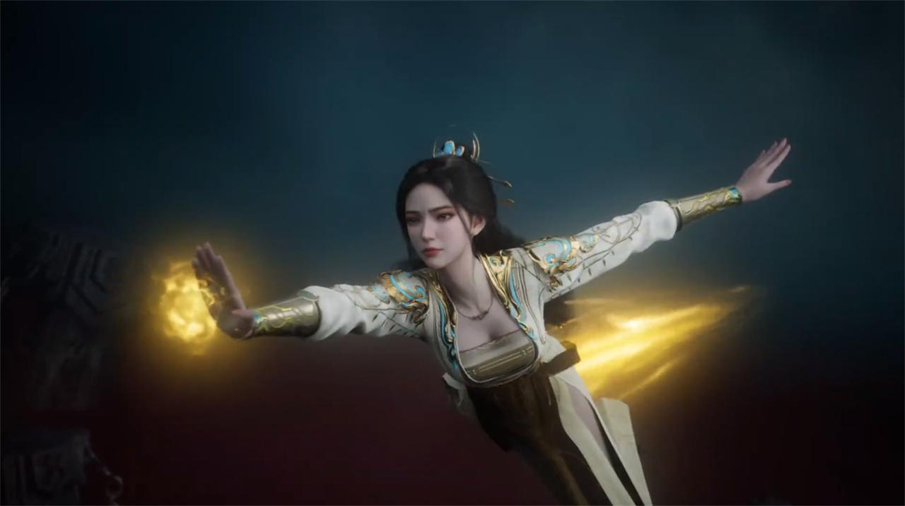 遮天：摇光圣女大秀长腿，一个角度太魔鬼了，身材比女主还要好