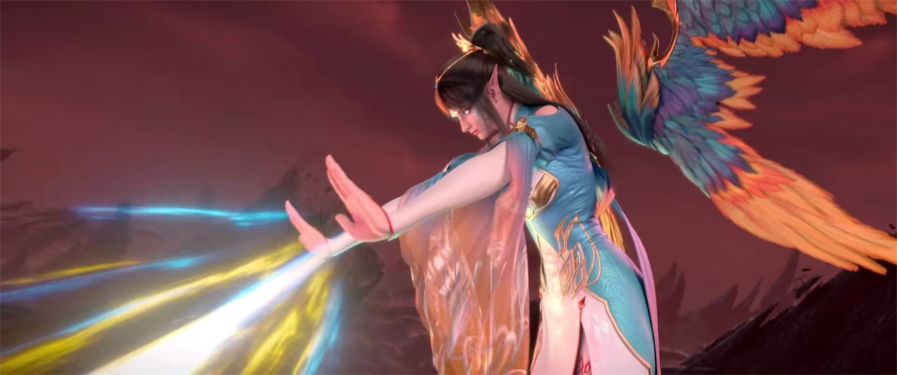 斗破苍穹：凤清儿大秀身材，侧身姿势太魔鬼，还特意做了一件事情