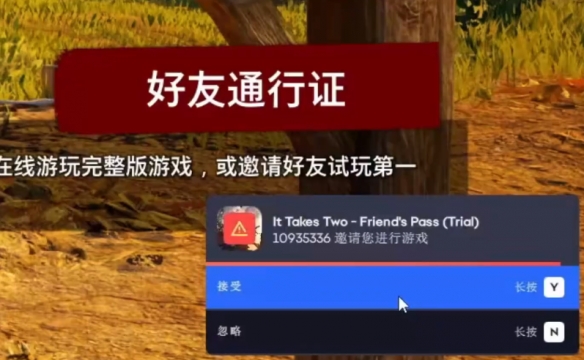 《双影奇境》支不支持好友通行证