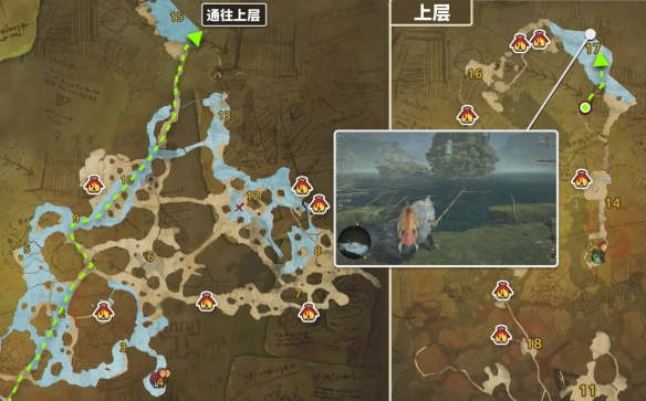 《怪物猎人荒野》绯红森林钓鱼点位置一览