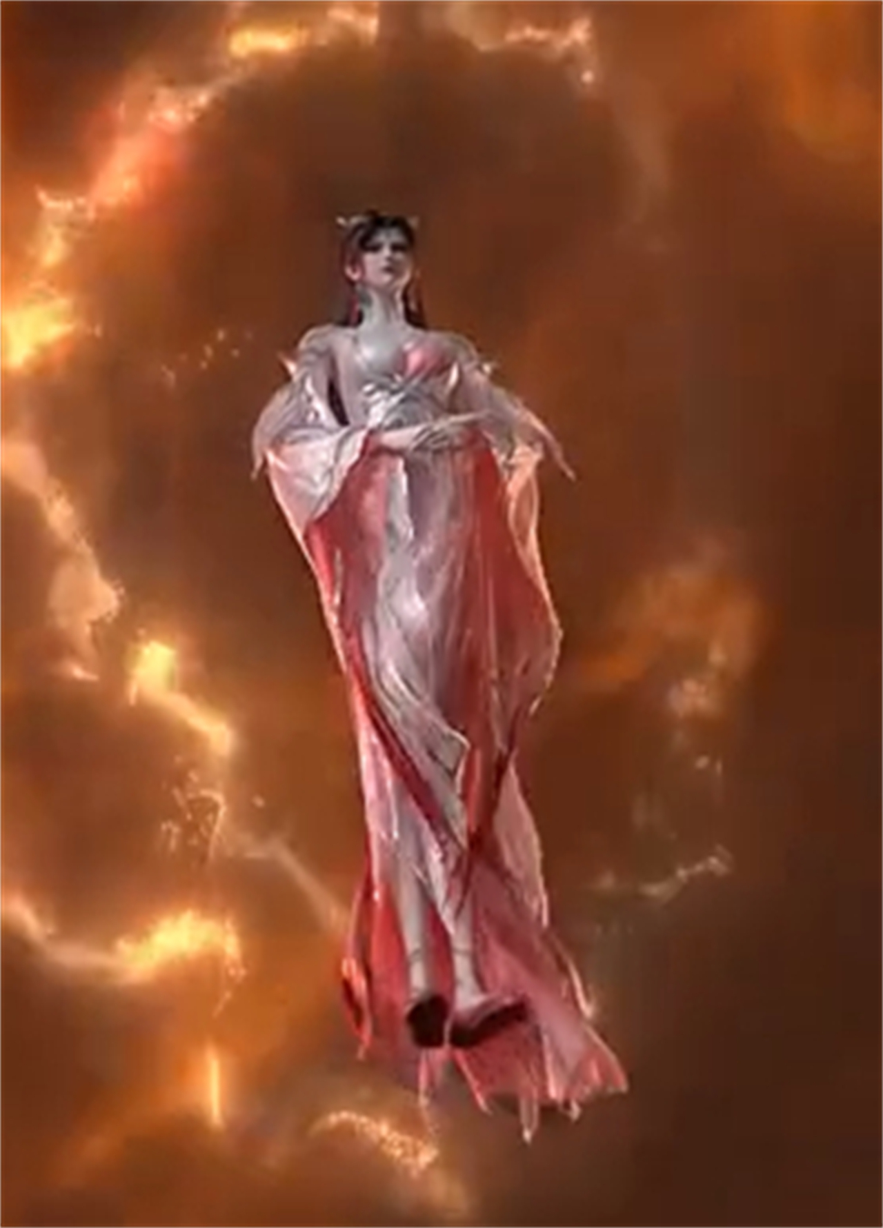 柳眉大美女新模型曝光，比李慕婉还要美，裙子设计看着好大胆