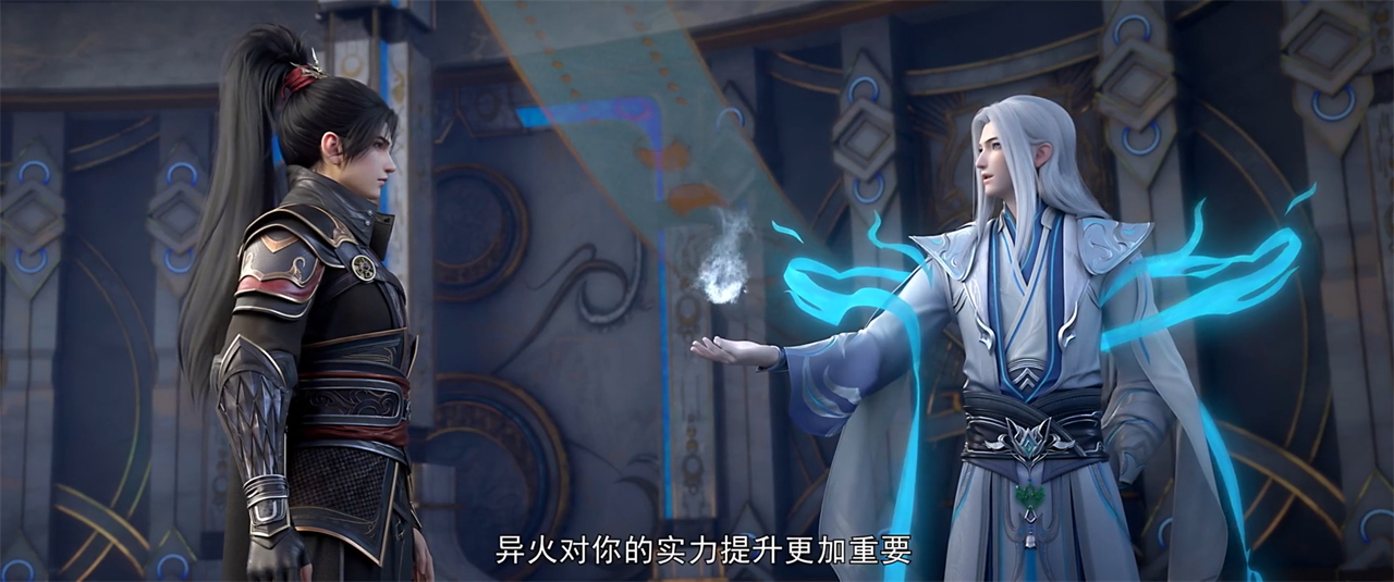 药老送给萧炎一件礼物，但却被萧炎拒绝了，最后还得到了两个好处