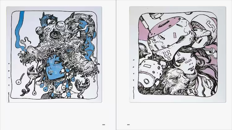 寺田克也新画集《THIS AND THAT》发售，举办一周现场绘画活动。
