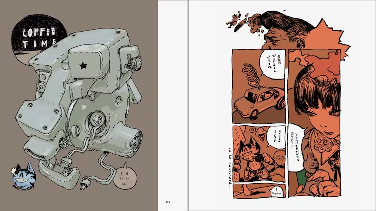 寺田克也新画集《THIS AND THAT》发售，举办一周现场绘画活动。